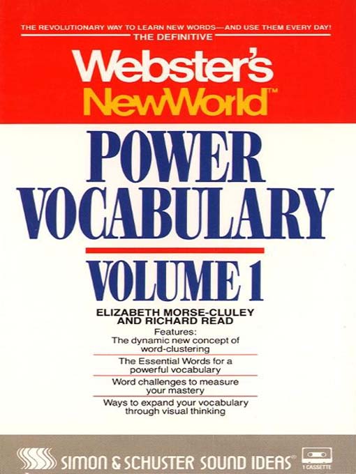 Title details for Wnw Power Vocabulary by Elizabeth Morse-cluley - Available